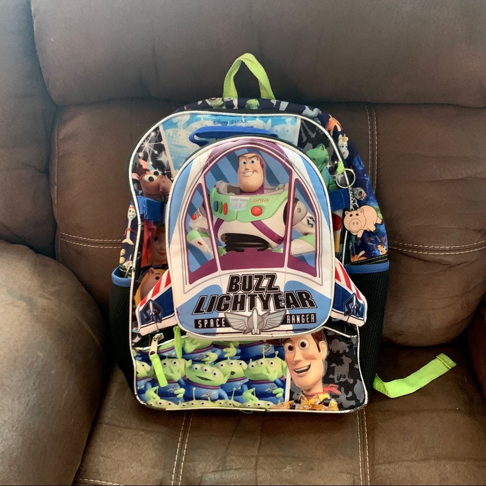 Toy Story Backpack Lunchbox Combo